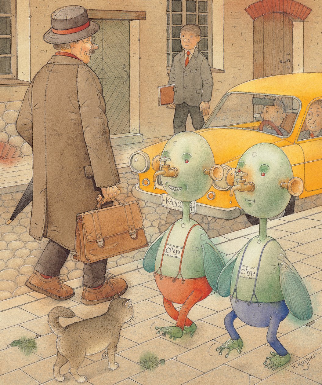 火星人，2005年（纸上写着） 作者 卡斯图蒂斯·卡斯帕拉维修斯（Kestutis Kasparavicius）
