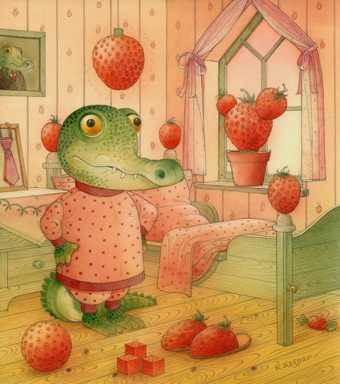 2006年草莓日（纸上wc） 作者 卡斯图蒂斯·卡斯帕拉维修斯（Kestutis Kasparavicius）