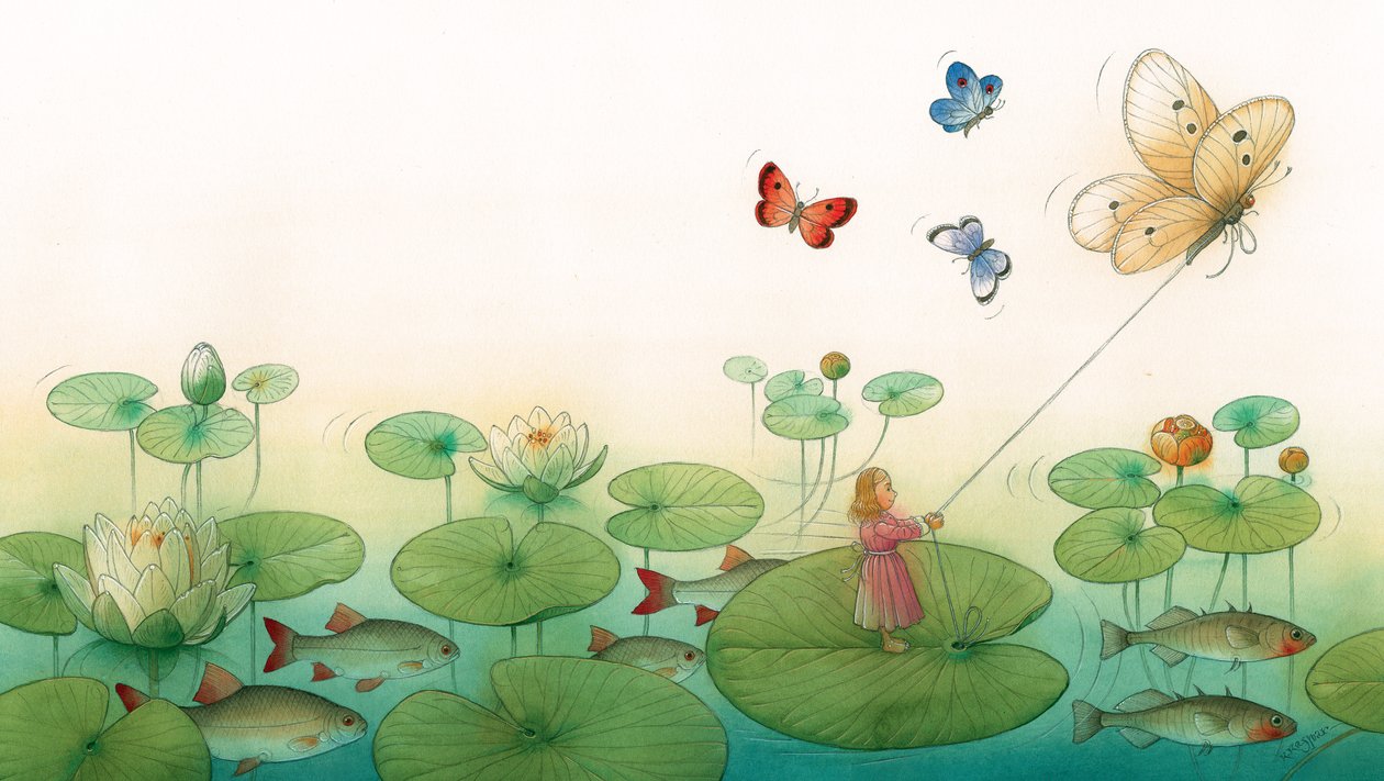 Thumbelina 02,2005（wc on paper） 作者 卡斯图蒂斯·卡斯帕拉维修斯（Kestutis Kasparavicius）