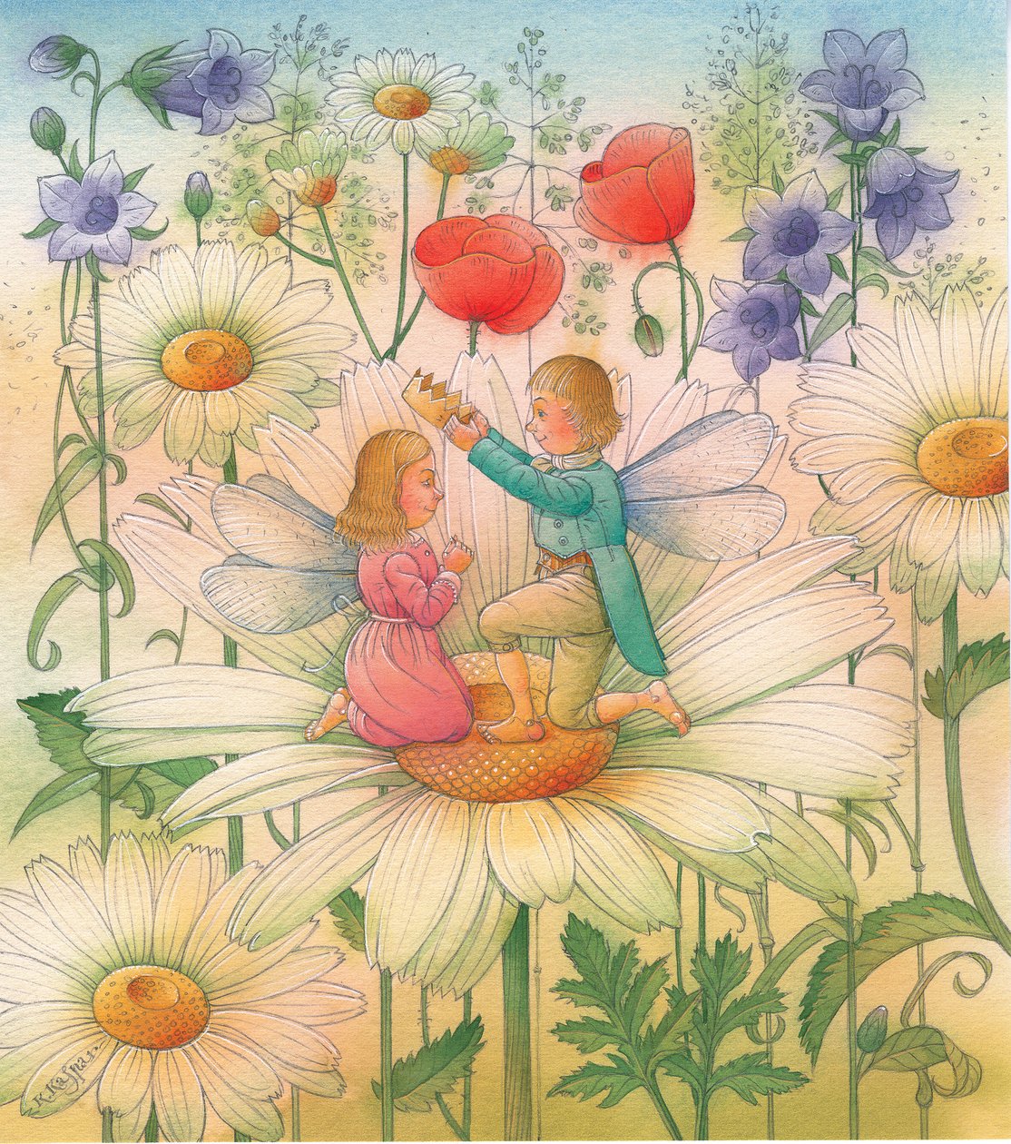 Thumbelina 15,2005（wc on paper） 作者 卡斯图蒂斯·卡斯帕拉维修斯（Kestutis Kasparavicius）