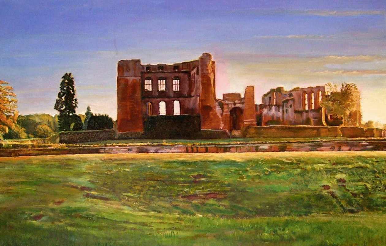 Kenilworth Castle Grandeur，2008 作者 铁路艺术家Parrish的Kevin Guild