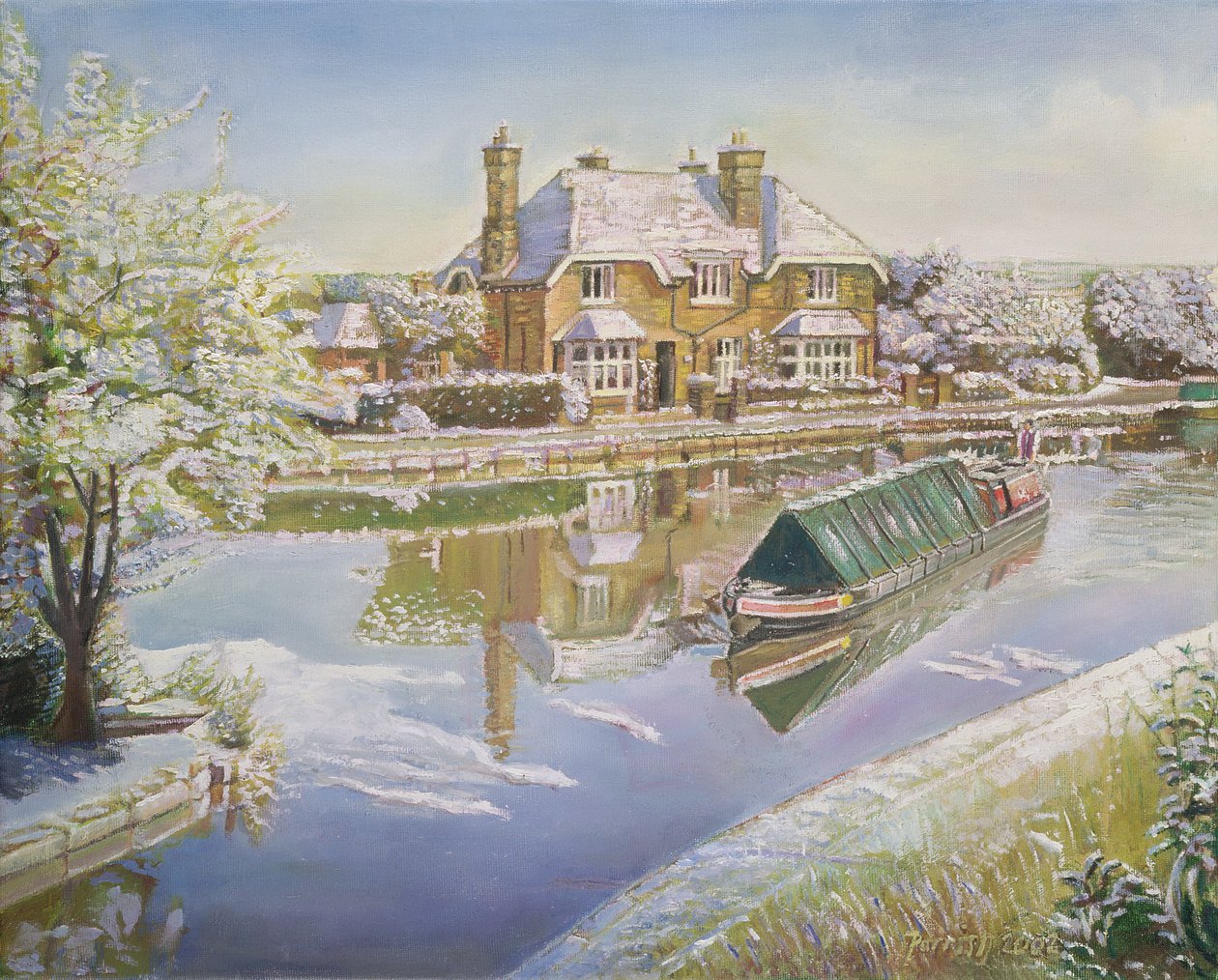 Norton Junction，2003 作者 铁路艺术家Parrish的Kevin Guild