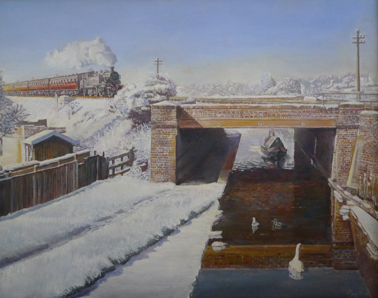 整个大联盟，2008年 作者 铁路艺术家Parrish的Kevin Guild
