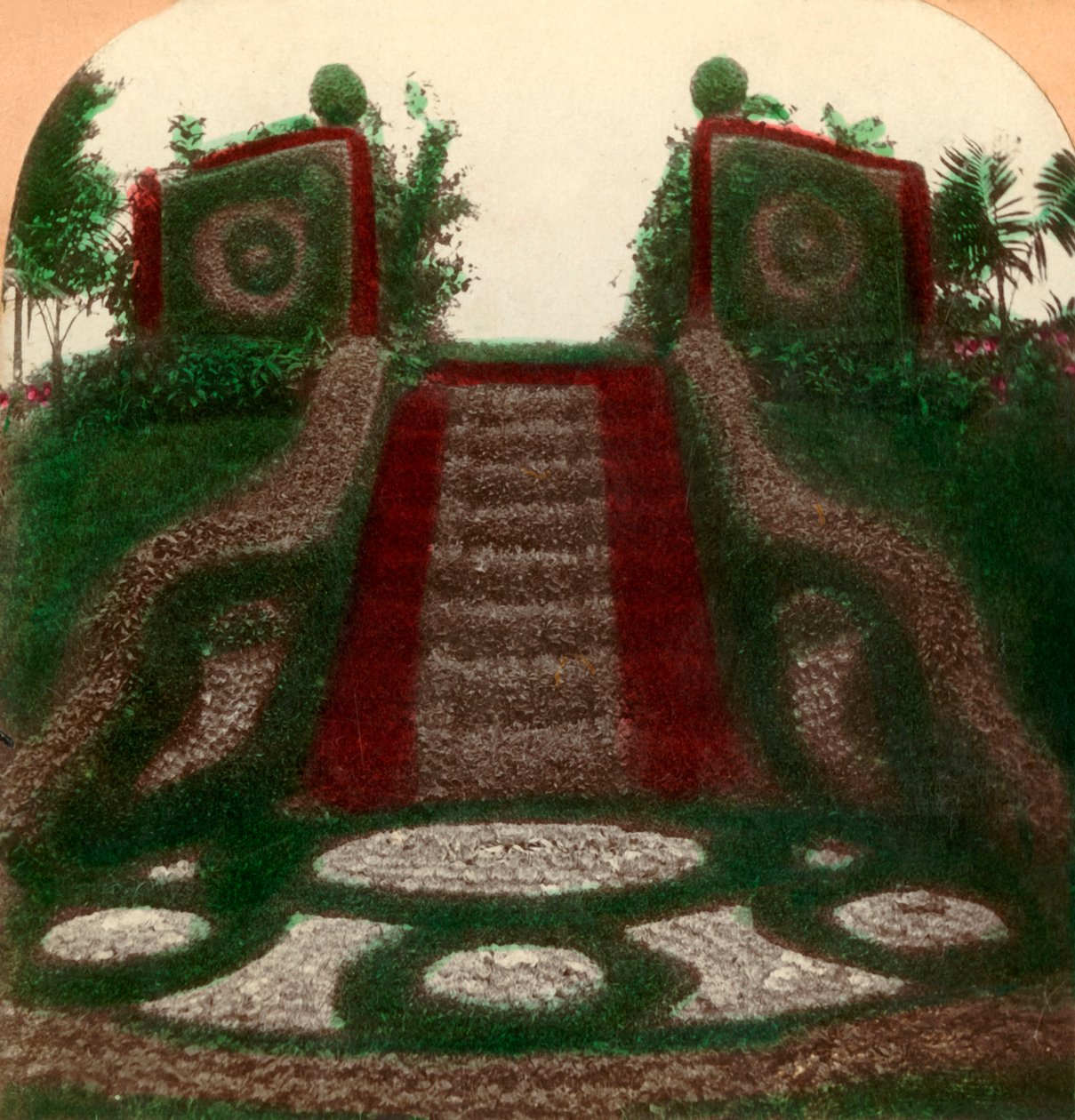 盖茨虚掩着，科莫公园，圣保罗，明尼苏达州，美国，1897年。 作者 Keystone View公司