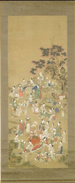 加来家族从事文化休闲活动 作者 柳泽谦