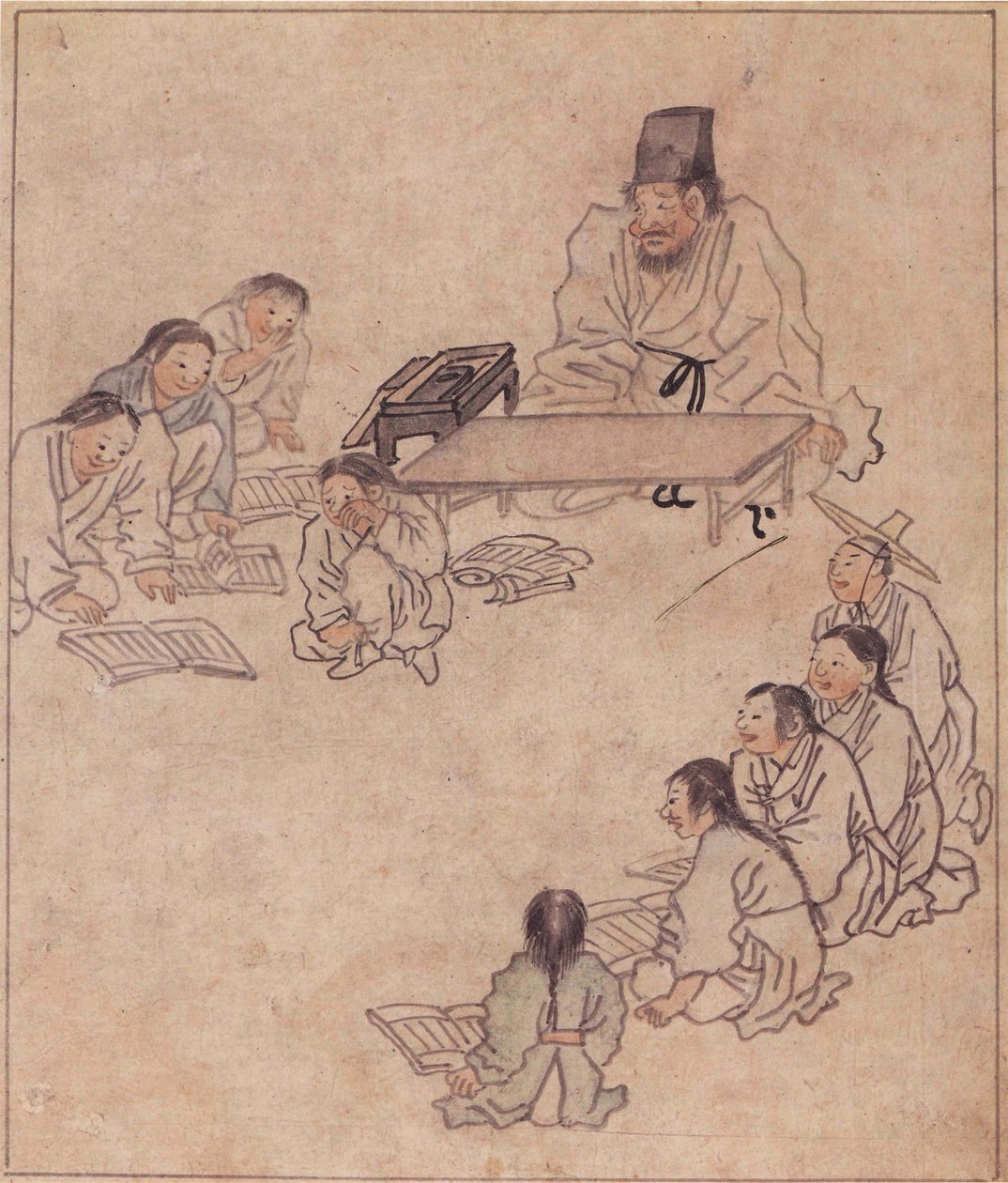 书堂 作者 金弘道