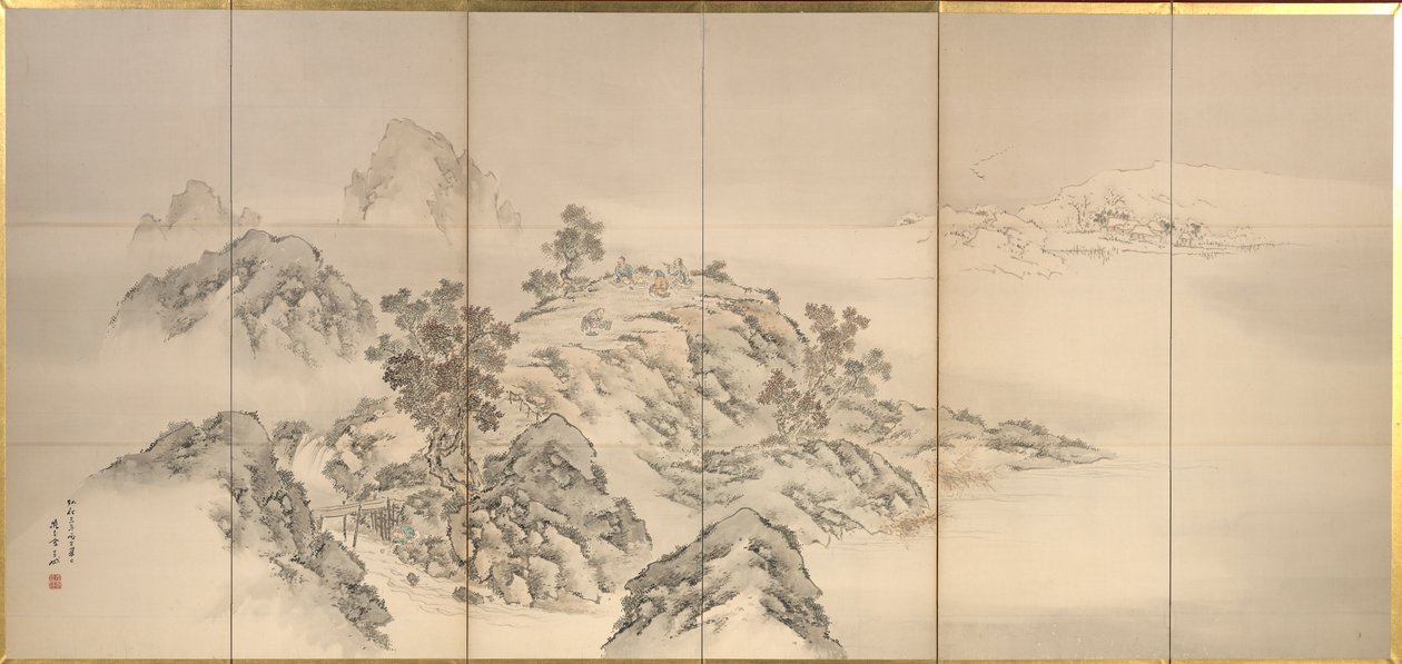 享受水边 作者 甘泰岸