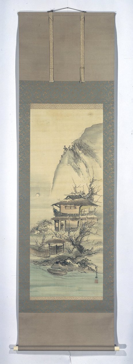 风景中的文人 作者 岸氏岸