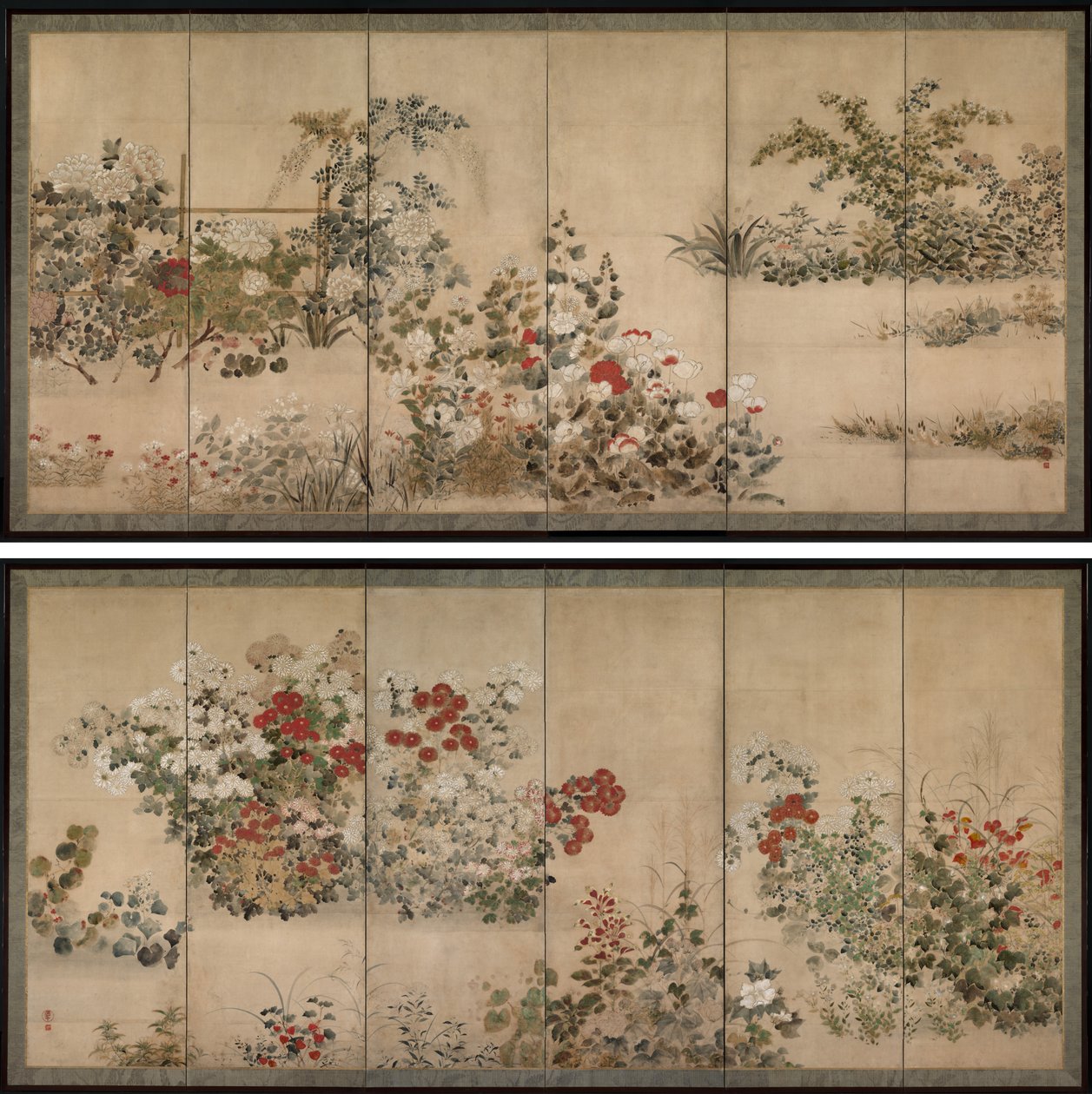 花与草 作者 北川漱雪