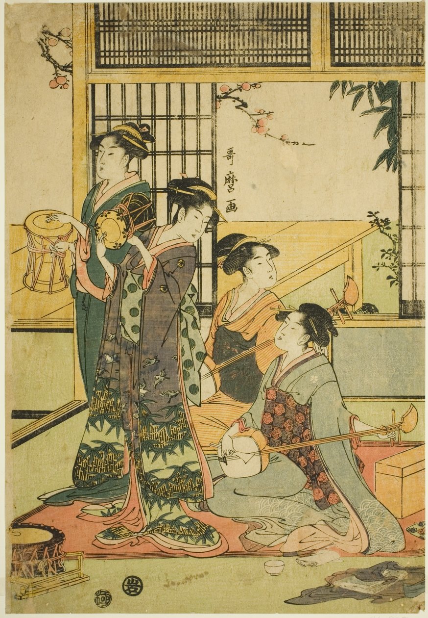 鼓和三味线 作者 北川宇多郎