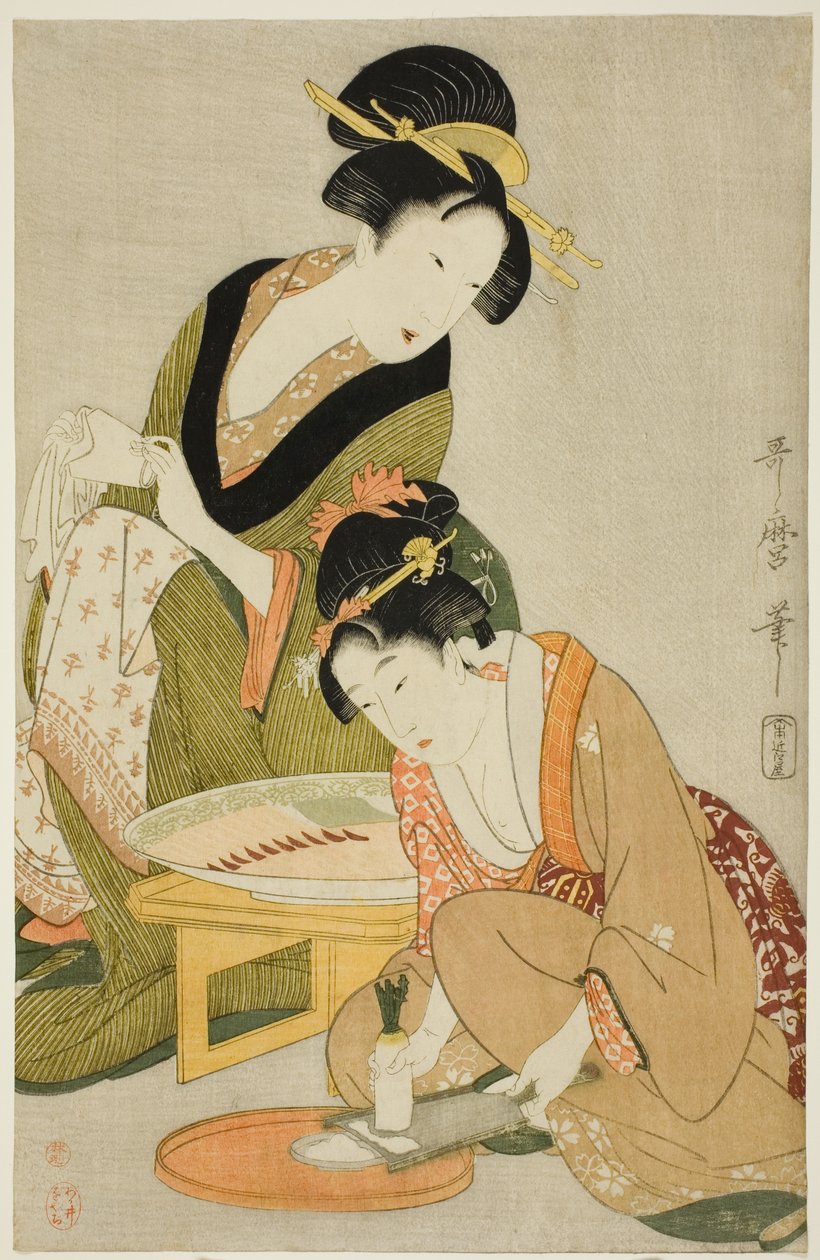 准备一餐 作者 北川宇多郎