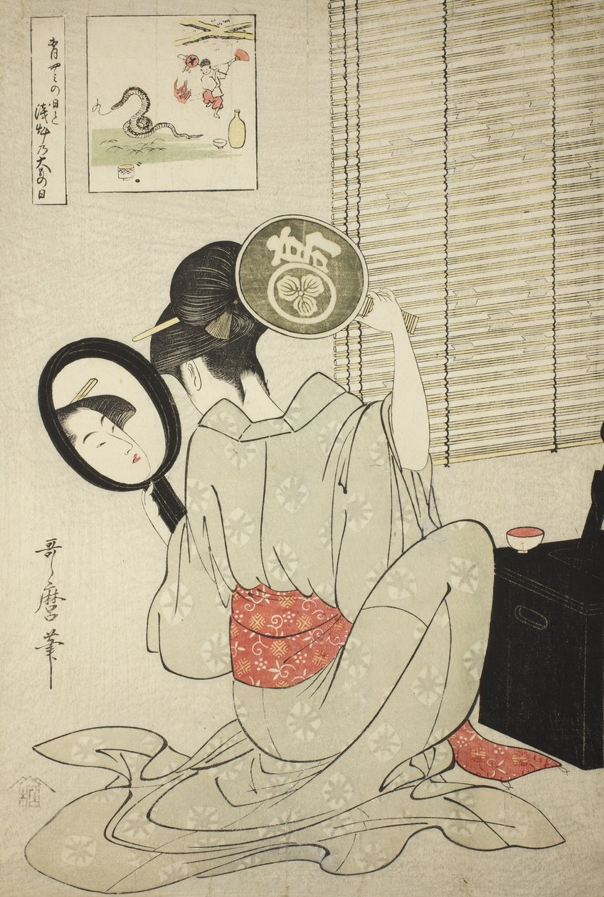 高岛大寿（c.1795） 作者 北川宇多郎