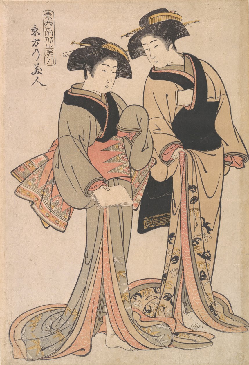 东方之美》，约1782年。 作者 北尾重正