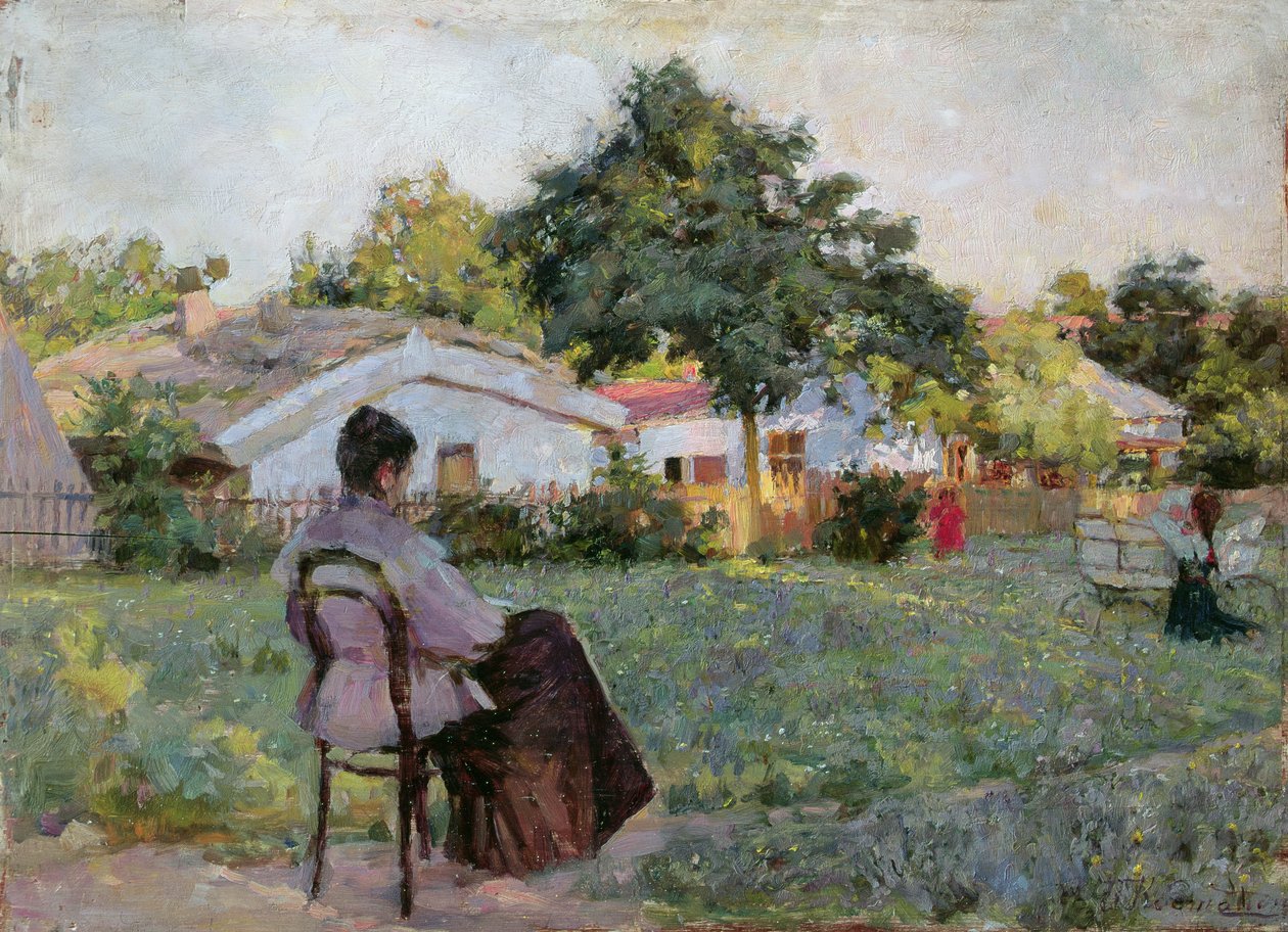 在1892年的达查 作者 Kiviak Konstantinov Kostandi