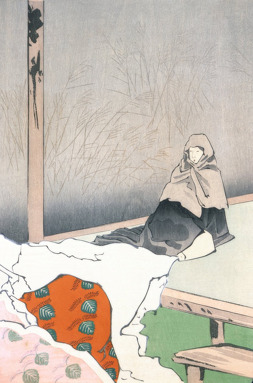 Die Tänzerin Hotoke Gozen bei Gioji 作者 小林清史
