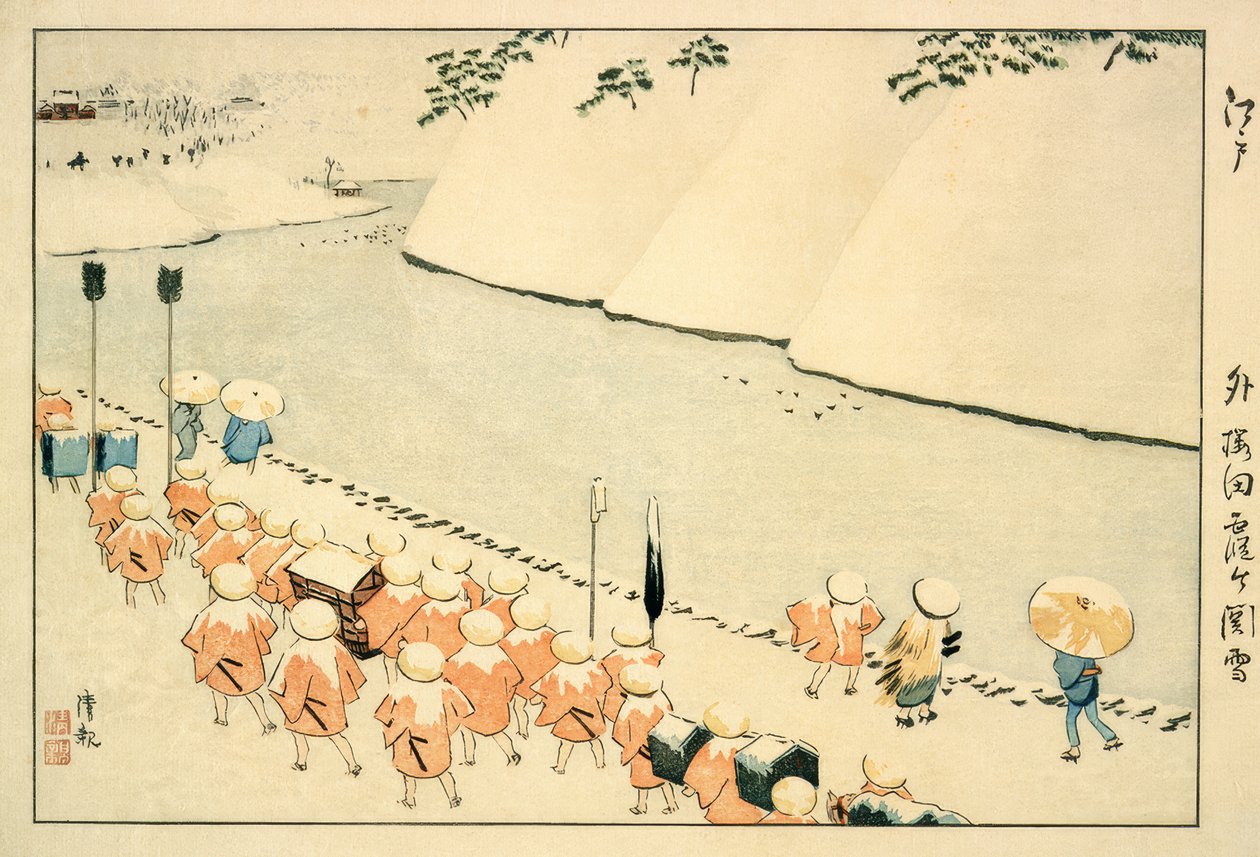 霞浦县东樱田的雪景 作者 小林清史