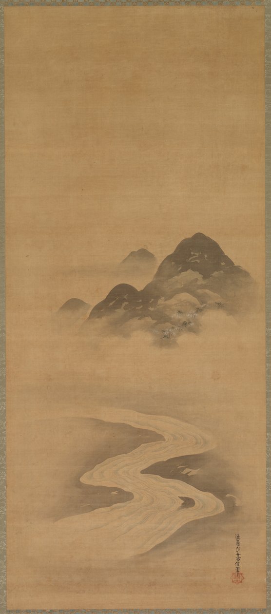 南本仲国拜访高尾夫人 作者 清原雪信