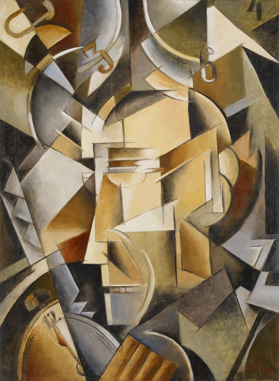 钟表匠，c.1914 作者 伊万·瓦西里耶维奇·克留