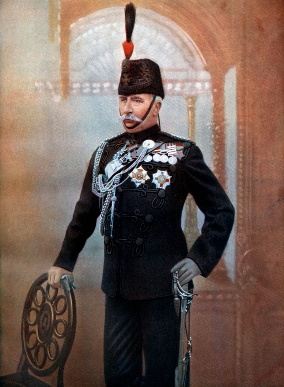 雷德弗斯-亨利-布勒爵士，英国将军和维多利亚十字勋章获得者，1902年。 作者 骑士