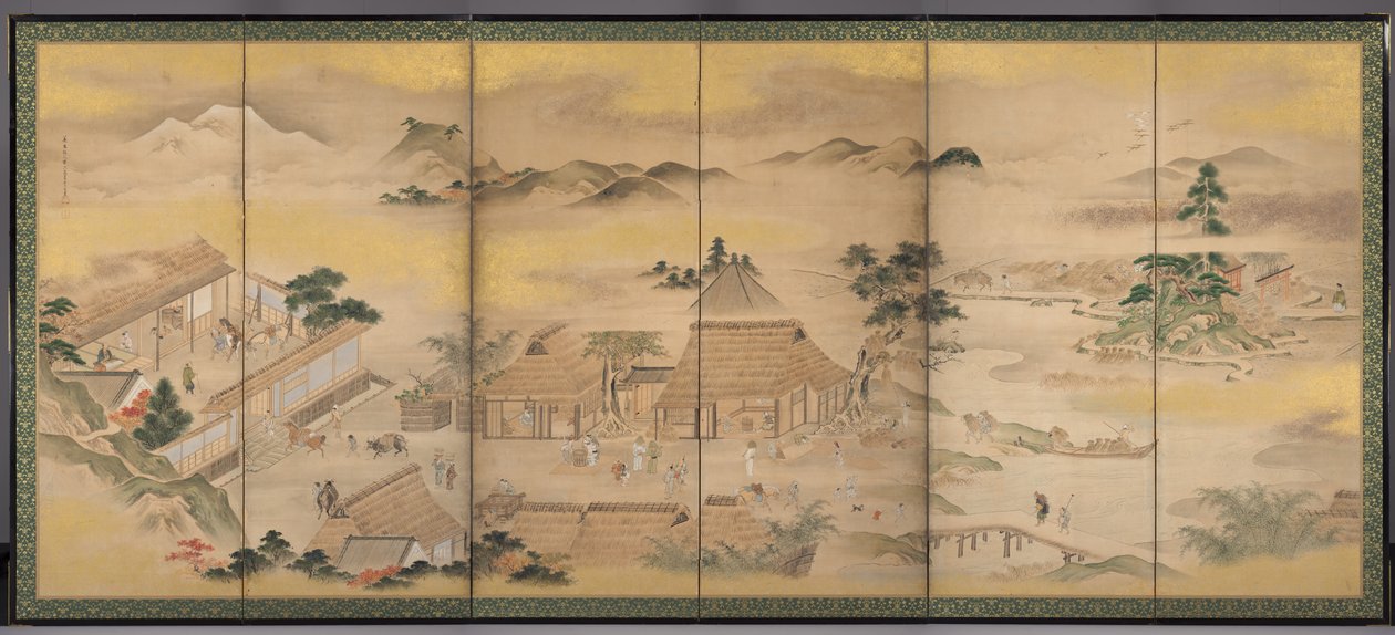 春耕和秋收（秋季） 作者 数国