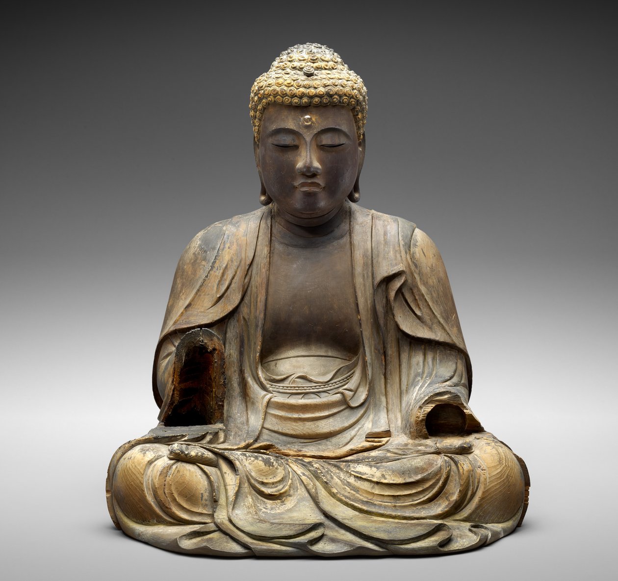 阿米达，1472年（多彩木材） 作者 小荣fl.1472小荣fl.1472