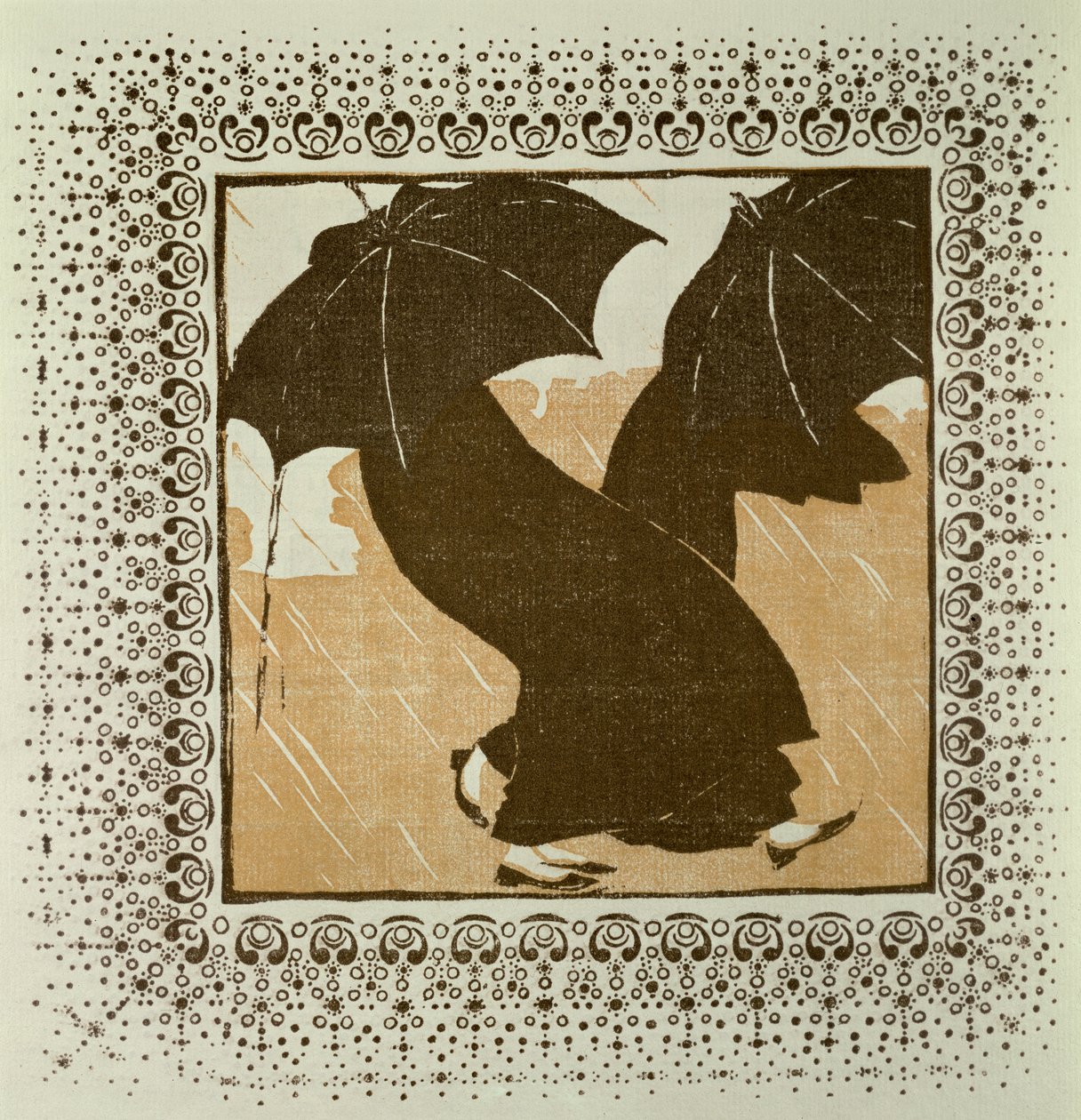 四月 作者 科洛曼·莫泽（Koloman Moser）