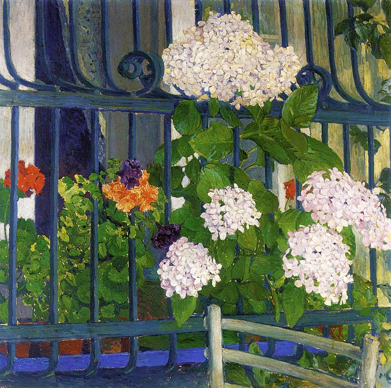 天竺葵 作者 科洛曼·莫泽（Koloman Moser）