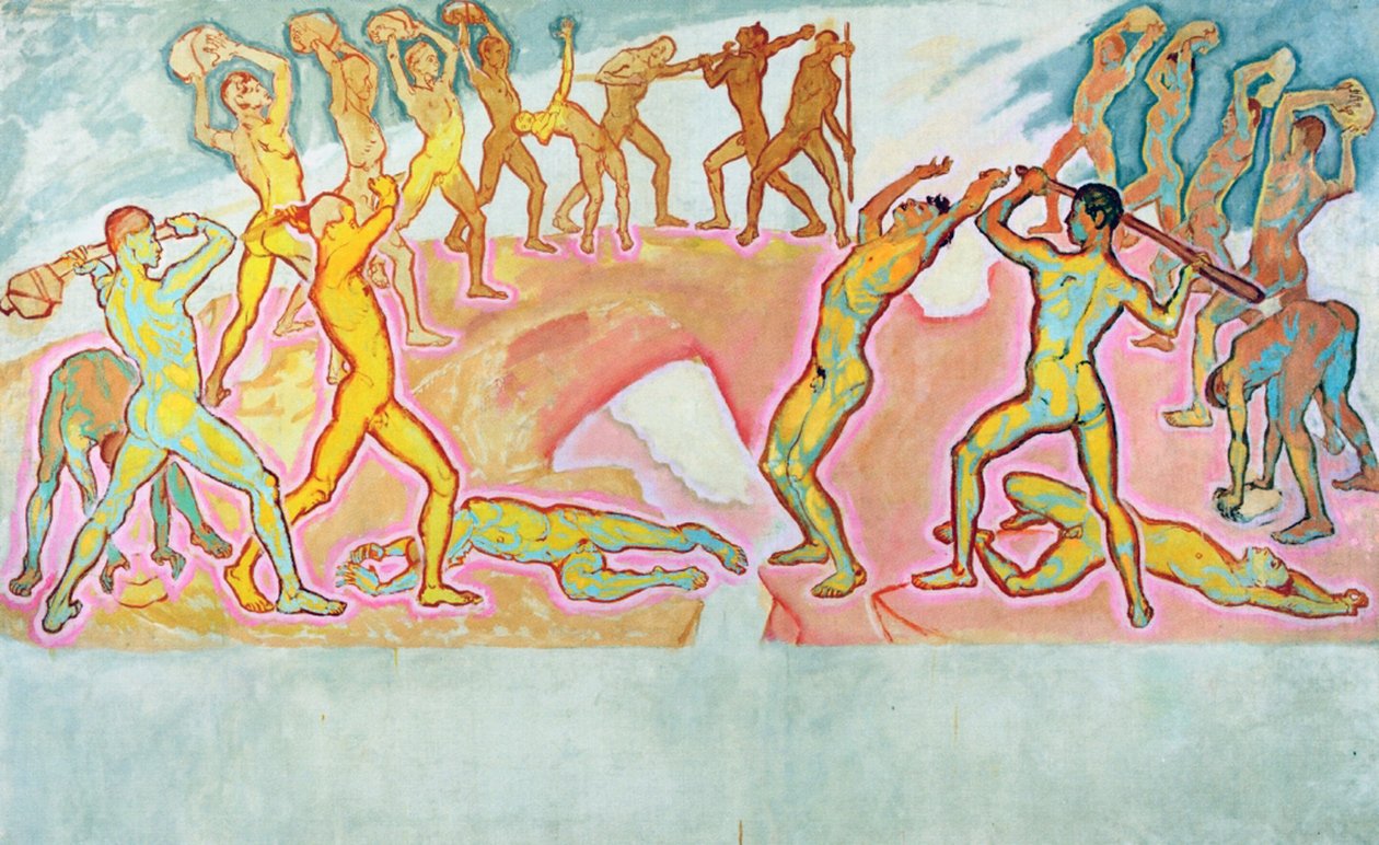 泰坦之战，1913-15 作者 科洛曼·莫泽（Koloman Moser）
