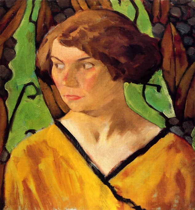 Madchenbildnis 作者 科洛曼·莫泽（Koloman Moser）