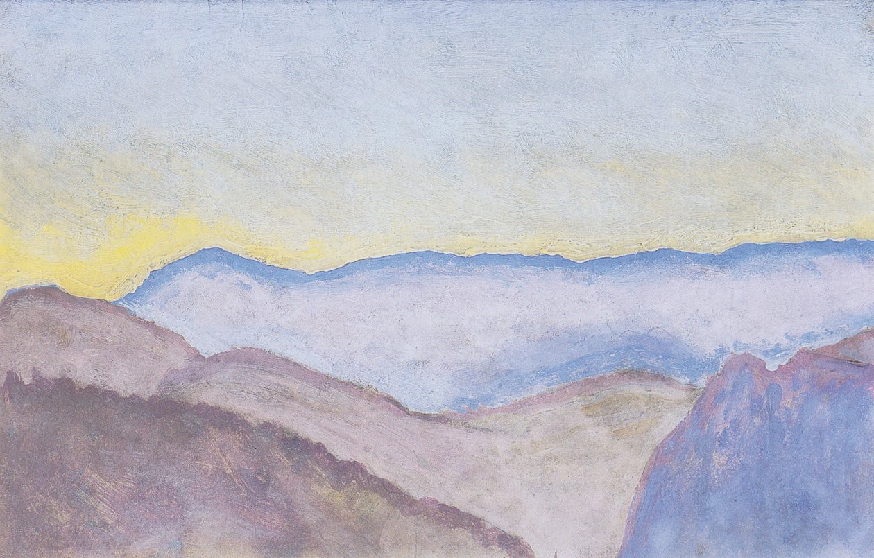 Semmering风景以Rax为目的 作者 科洛曼·莫泽（Koloman Moser）