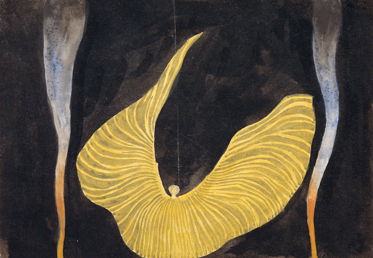 LoïeFuller在舞蹈天使长，1902年 作者 科洛曼·莫泽（Koloman Moser）