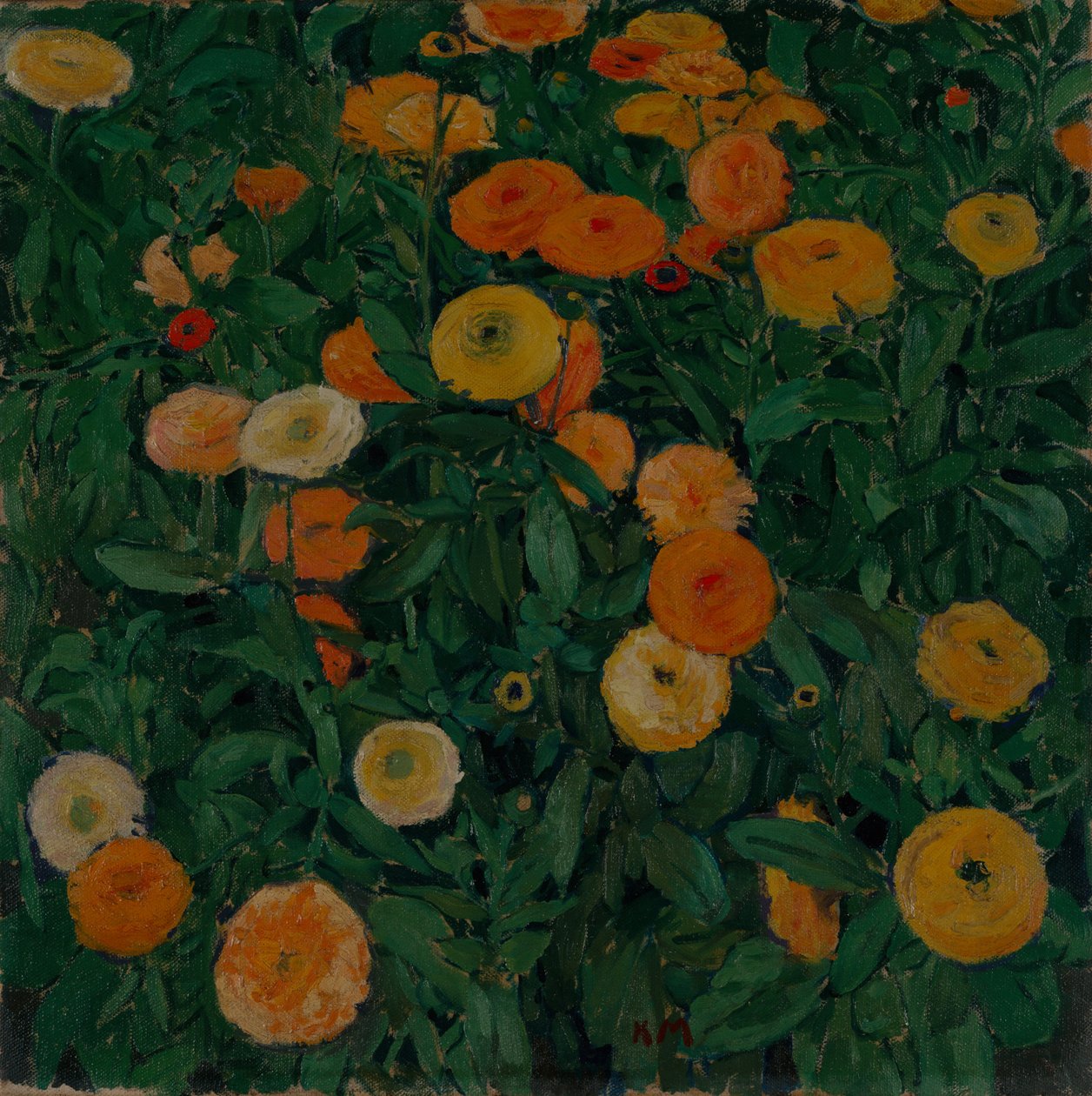 金盏花 作者 科洛曼·莫泽（Koloman Moser）