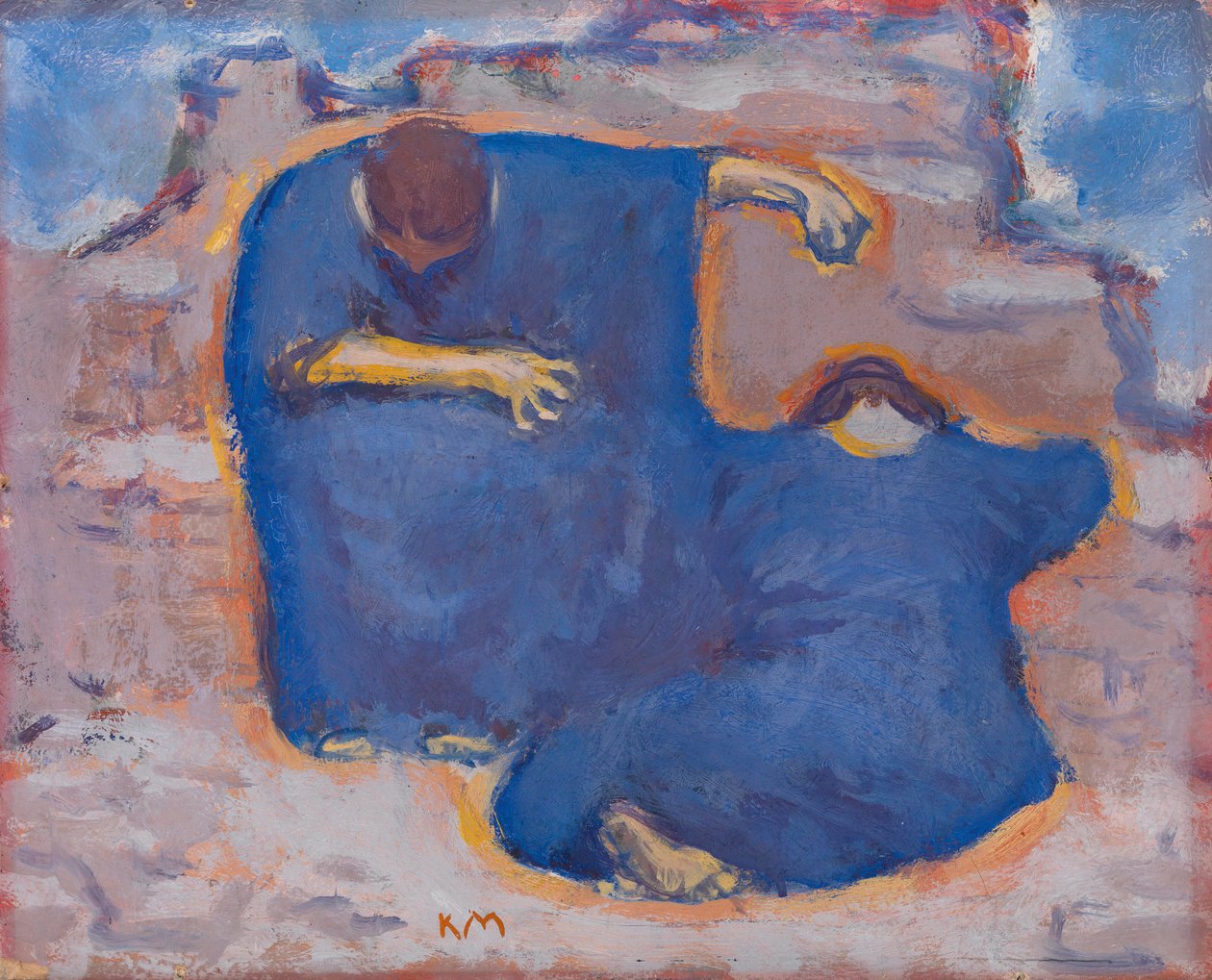 哀悼的女人 作者 科洛曼·莫泽（Koloman Moser）