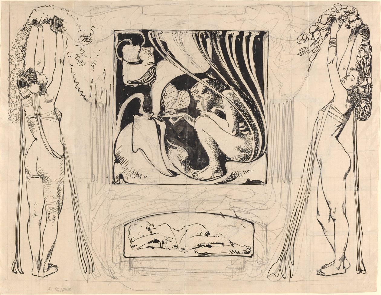 夏天的寓言 作者 科洛曼·莫泽（Koloman Moser）