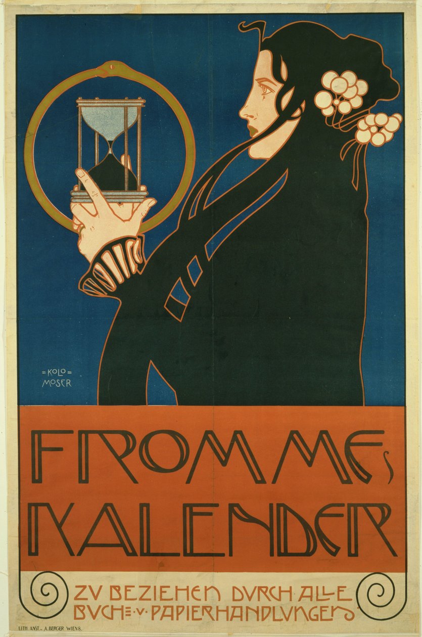 弗罗姆斯日历，1903年 作者 科洛曼·莫泽（Koloman Moser）