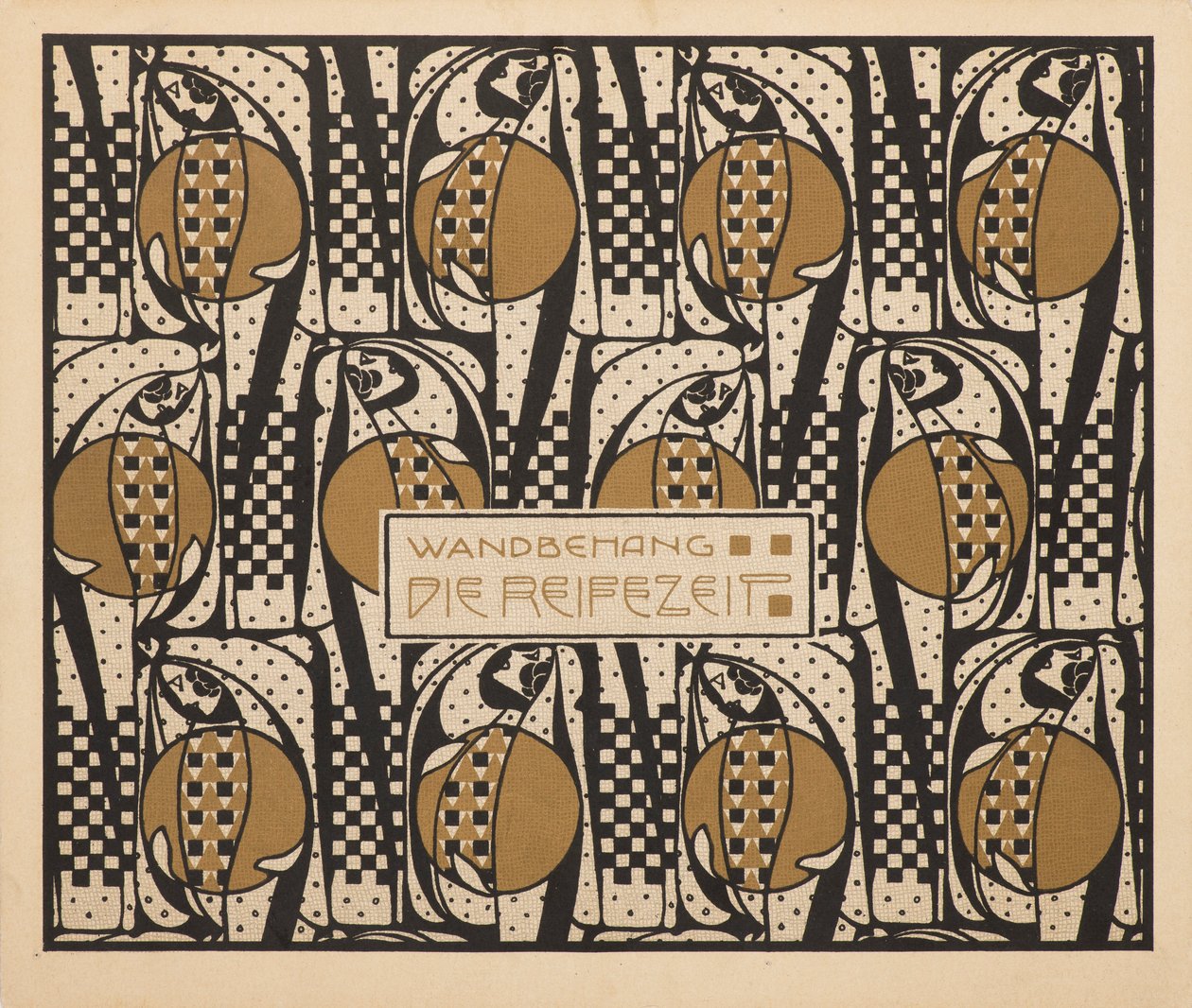 果实时间》，1901年。 作者 科洛曼·莫泽（Koloman Moser）