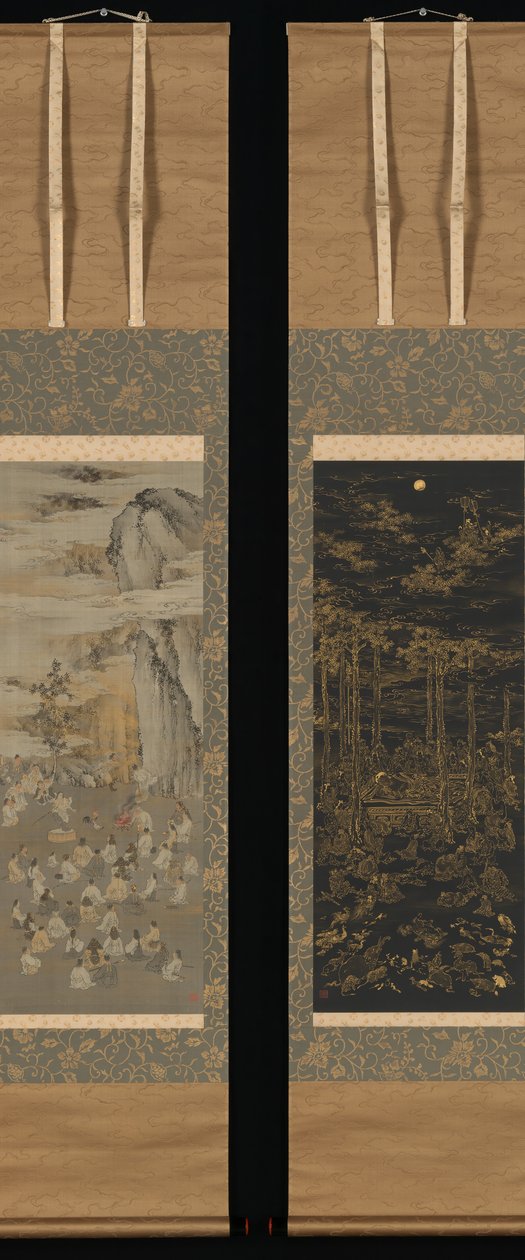 引诱太阳神天照大神出洞，历史上的佛祖之死......，19世纪末 作者 河野白令