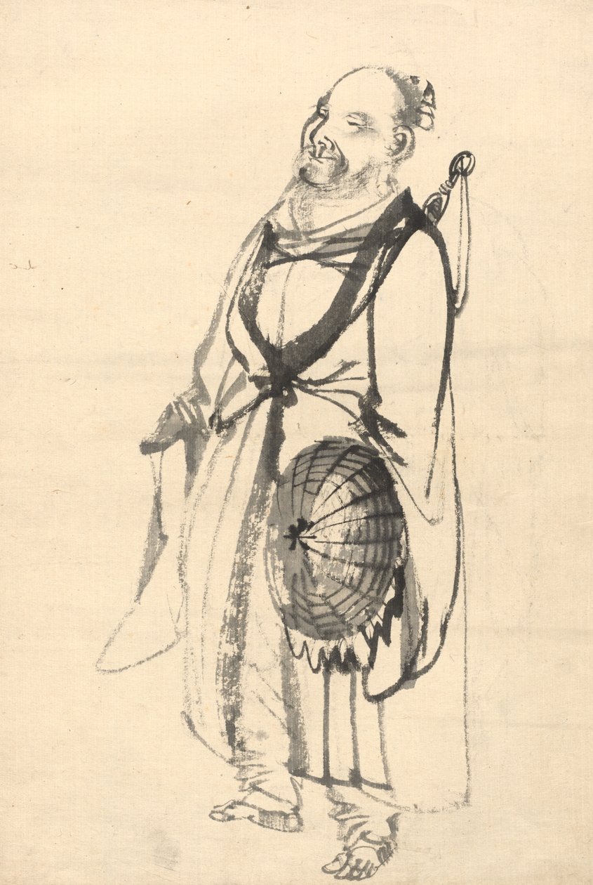 流浪的隐士。 作者 河野白令
