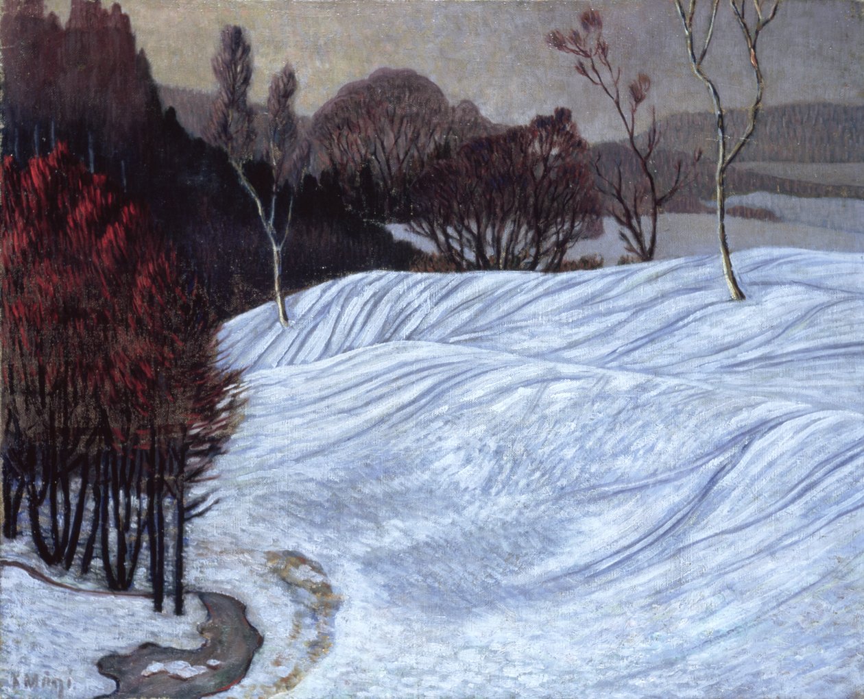 挪威风景，1908-10 作者 康拉德贤士