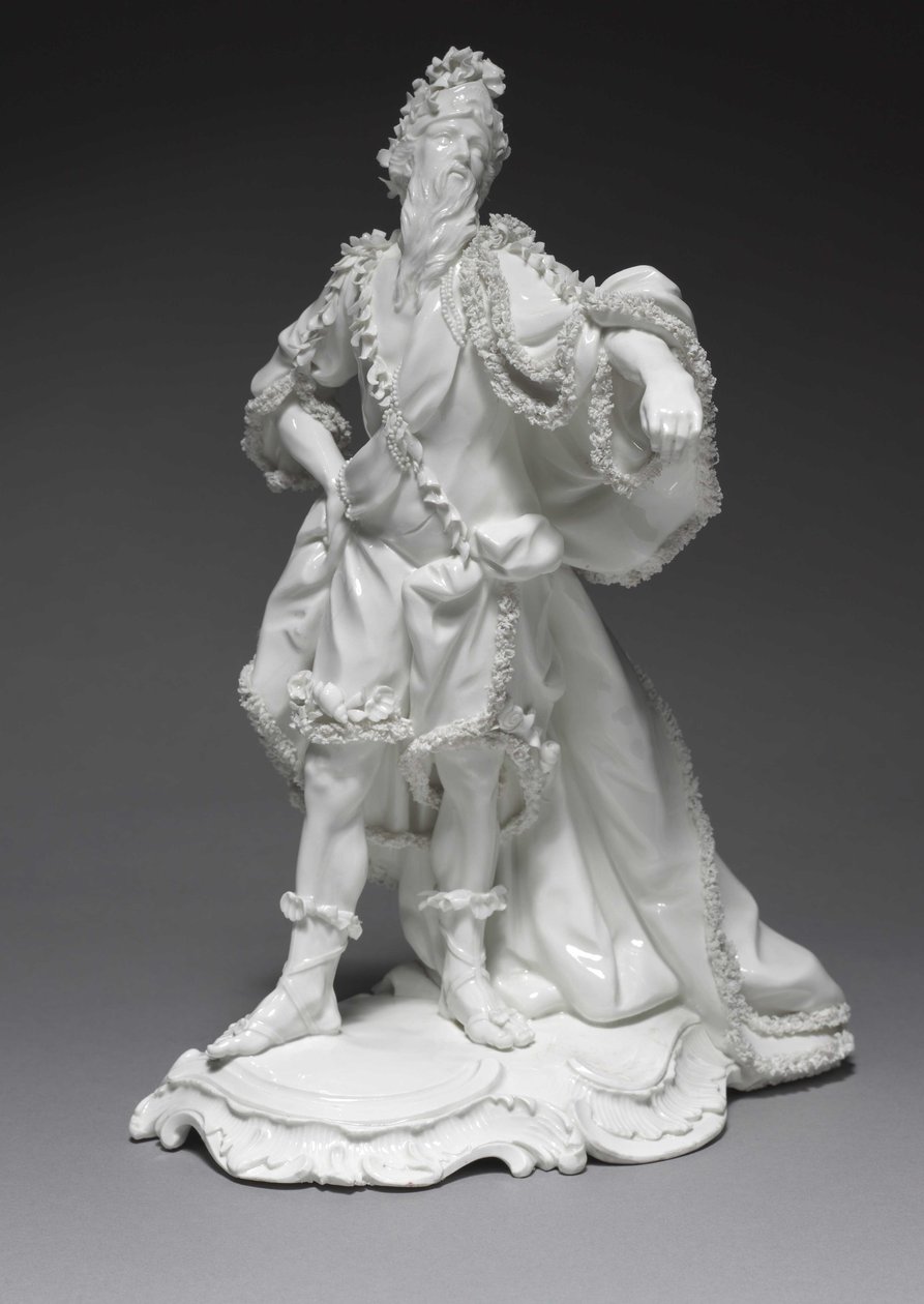 Oceanus，弗兰肯塔尔瓷器厂，德国，约1765年 作者 康拉德·林克