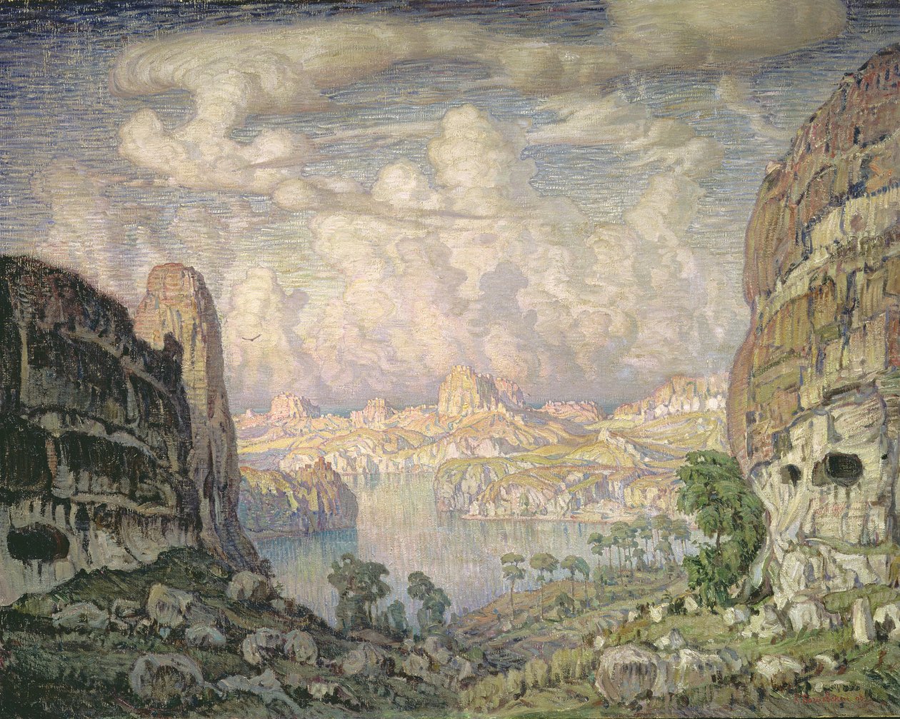 南部土地，1908年 作者 康斯坦丁·费多罗维奇·博加耶夫斯基