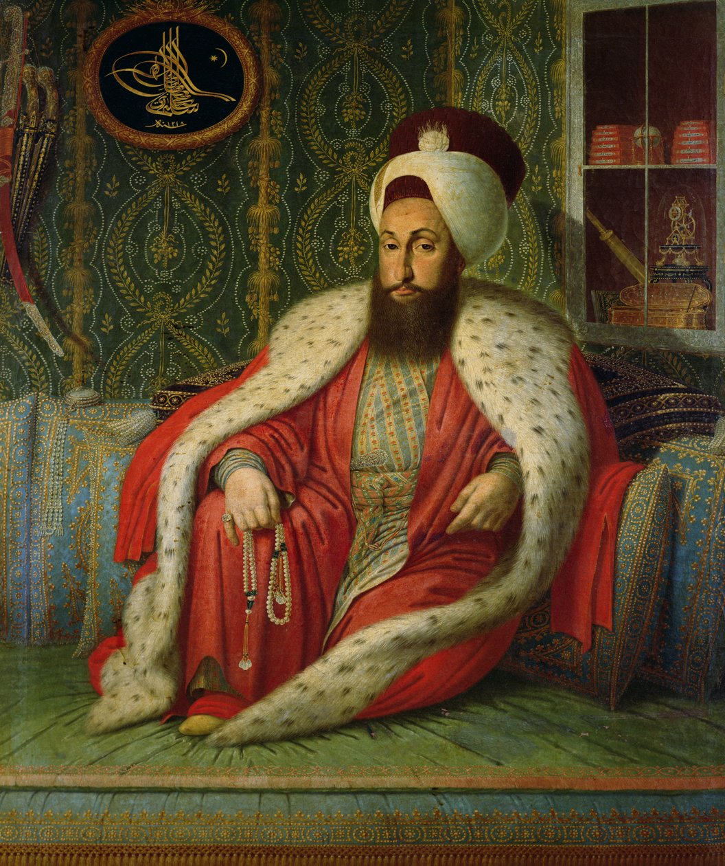 Sultan Selim III，c.1803-04 作者 康斯坦丁·卡皮达格利