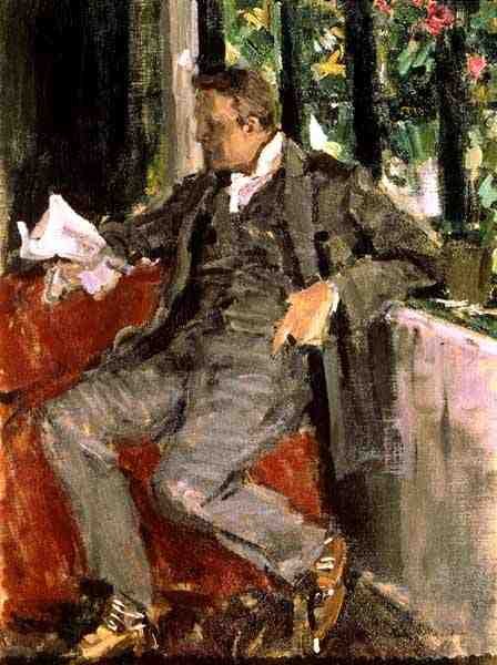 Feodor Ivanovich Chaliapin肖像（1873-1938） 作者 康斯坦丁·阿列克谢耶维奇·科罗文