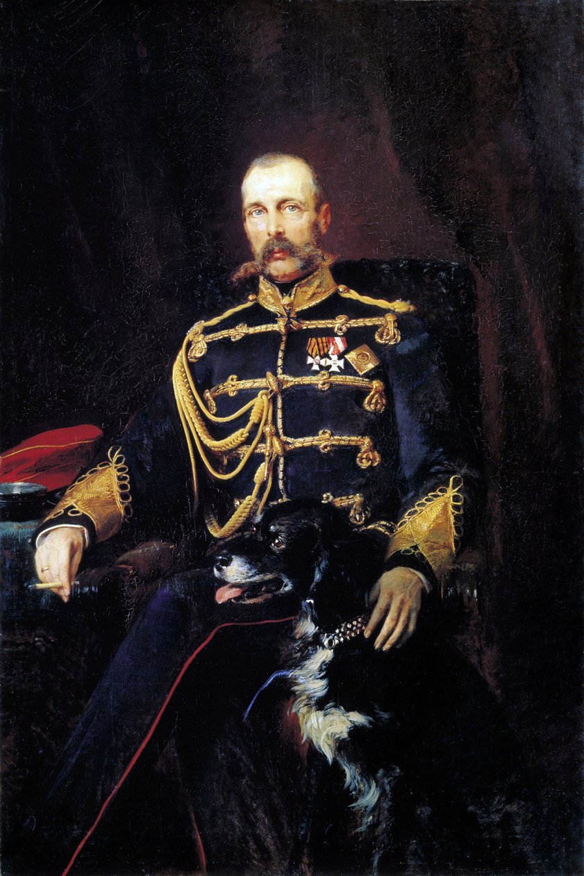 Alexander II (1818-1881), Tsar of Russia 作者 康斯坦丁·埃戈罗维奇·马科夫斯基