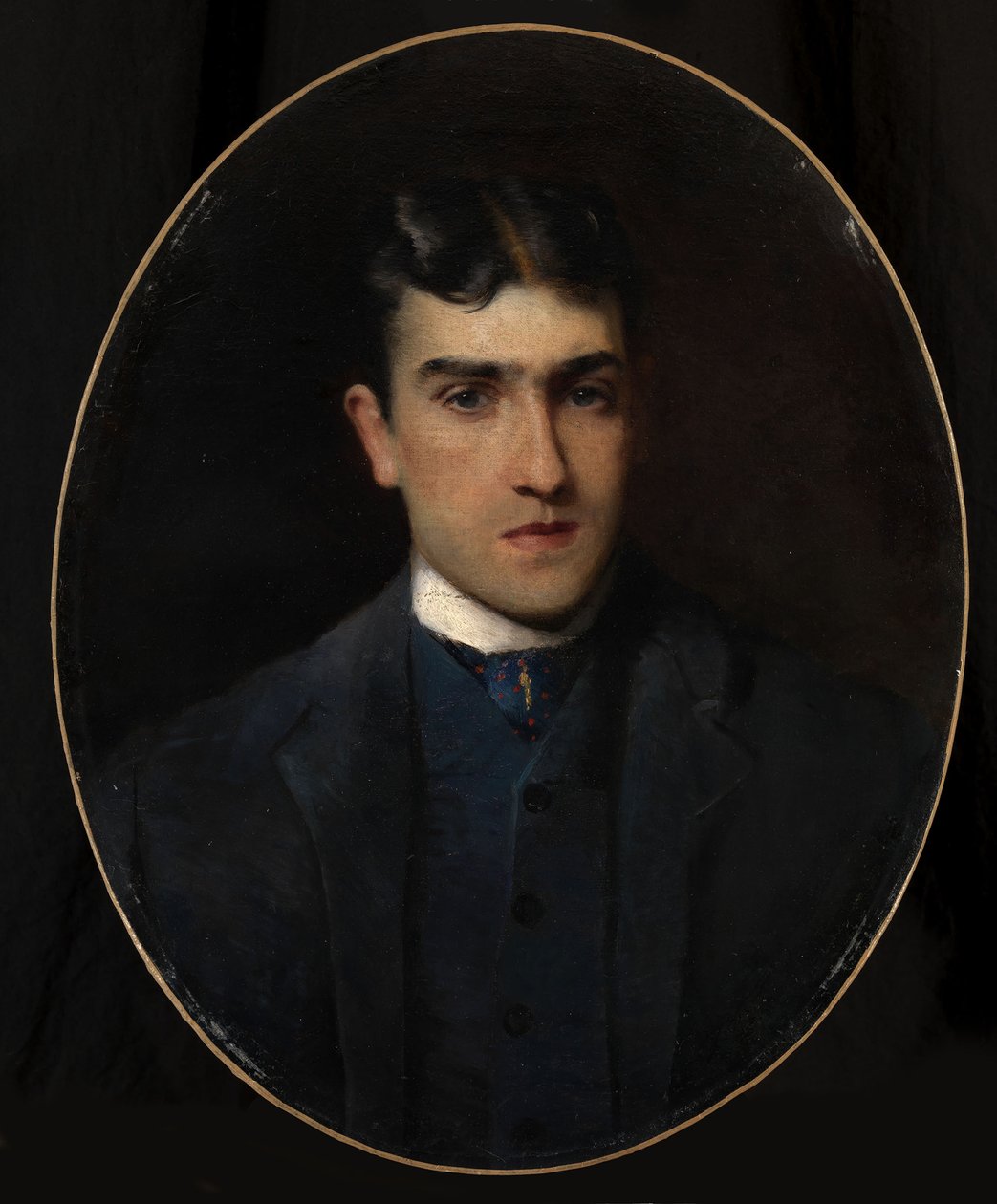 Lucien Guitry的肖像1860 1925 作者 康斯坦丁·埃戈罗维奇·马科夫斯基