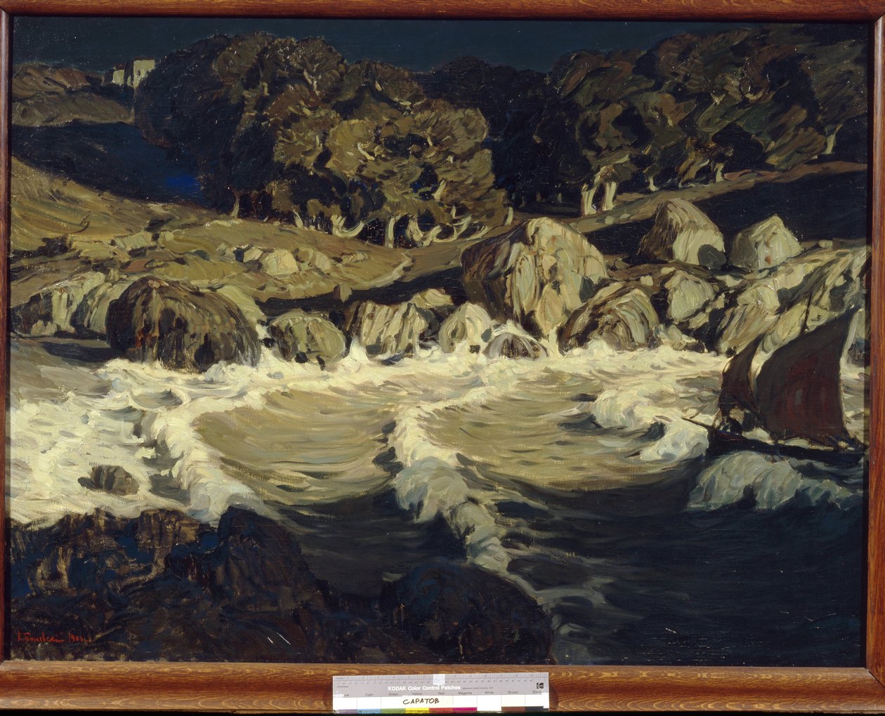 康斯坦丁·博加耶夫斯基 (1872-1943) 暗色 109x144.5 厘米 1903 年 萨拉托夫州拉迪什切夫艺术博物馆 (State A Radishchev Art Museum) 作者 康斯坦丁·费多罗维奇·博加耶夫斯基