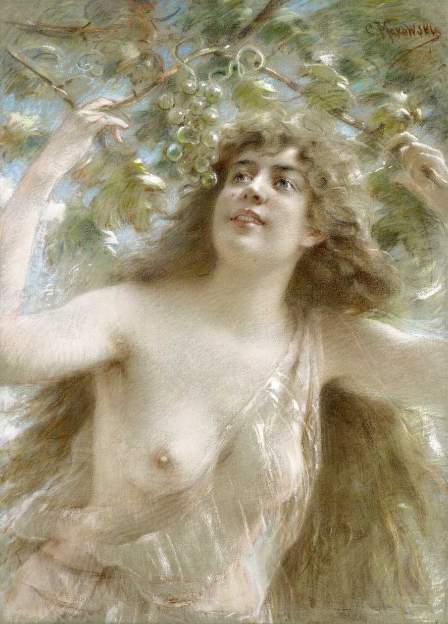 Bacchante 作者 康斯坦丁·马科夫斯基
