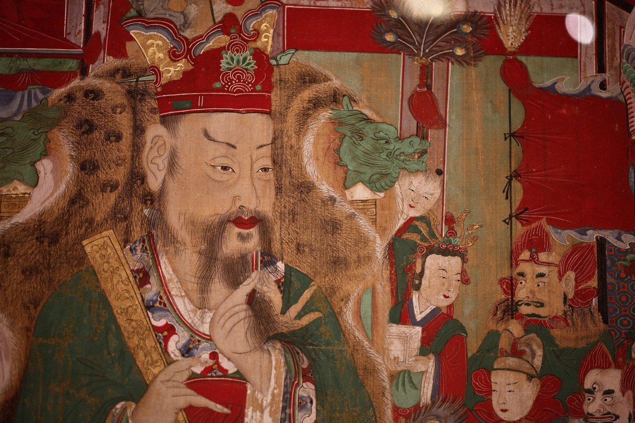 奥格万，第四位地狱之王（细节），1798年 作者 韩国学校