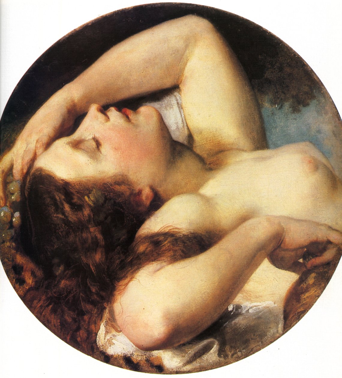 睡觉的Bacchante 作者 卡罗莉·布罗基（KárolyBrocky）