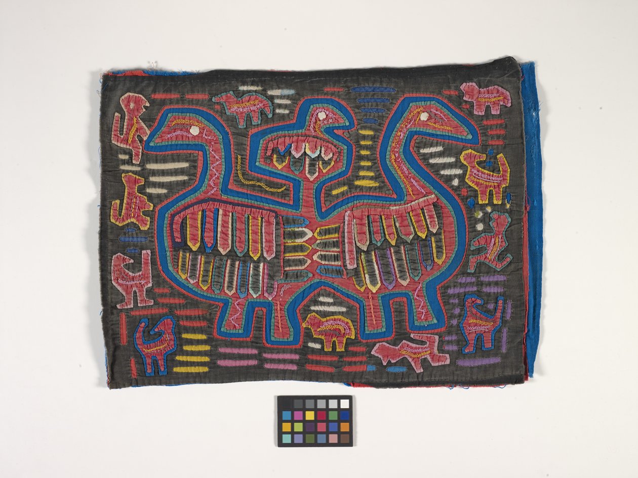 衬衫面板（Mola）（照片） 作者 库纳印第安文化